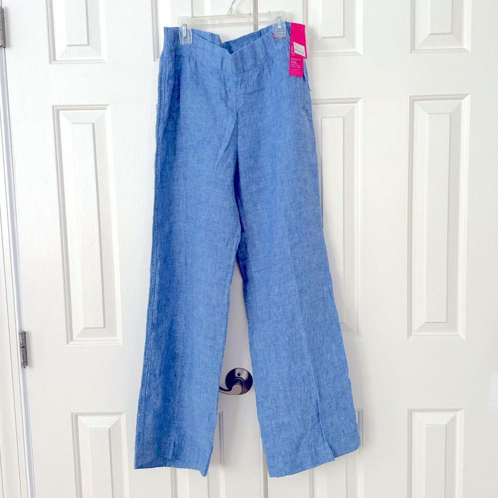 Lilly Pulitzer - Deri Linen Palazzo pants NWT SMALL
